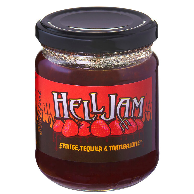 Helljam fraise, confiture diabolique