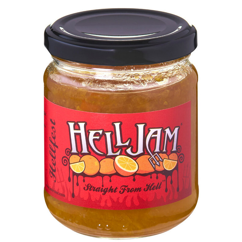 Helljam orange, confiture diabolique