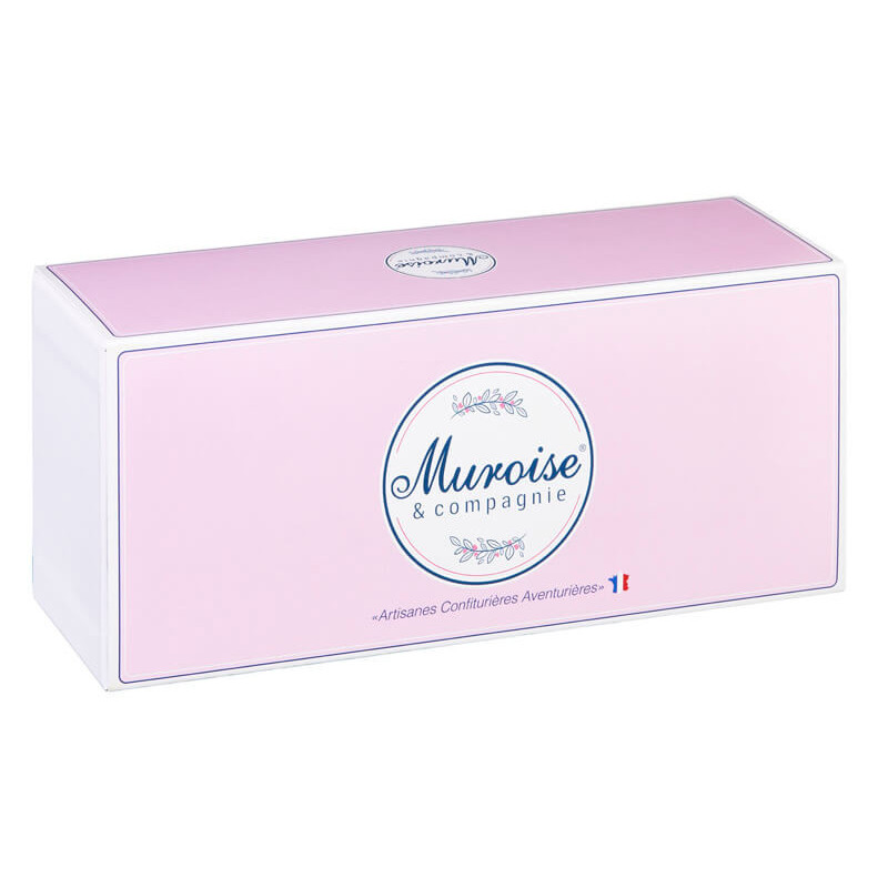 Coffret vide Muroise et compagnie (pouvant contenir 3 pots 220 g)