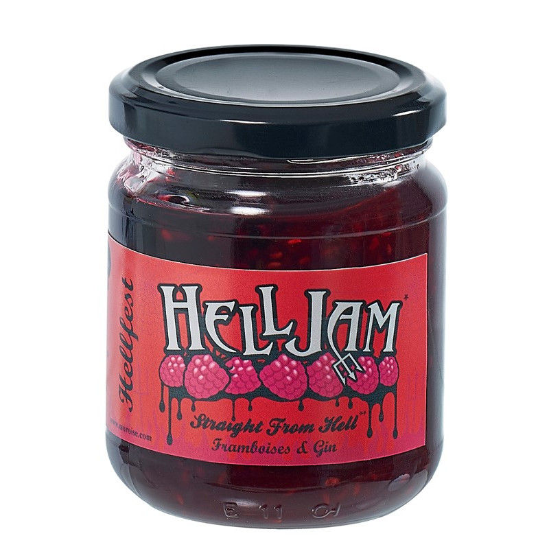 Helljam framboise, confiture diabolique