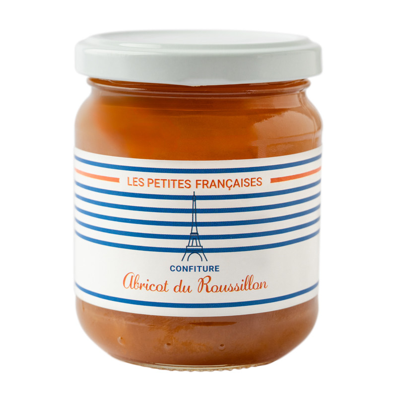 Confiture d'abricot rouge du Roussillon "Les Petites Françaises"