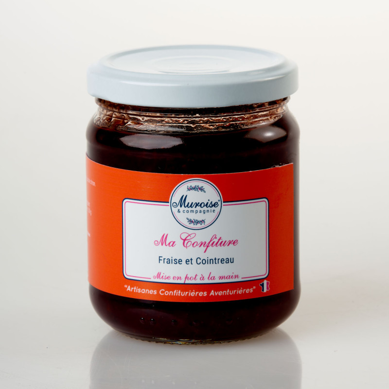 Confiture fraise et Cointreau