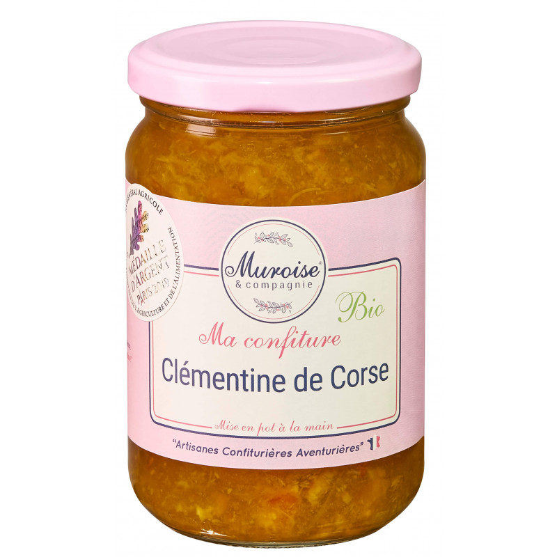 Confiture de clémentine Corse bio