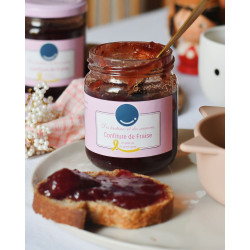 Confiture artisanale de fraise pot 220 g (3)
