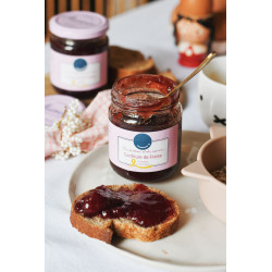 Confiture artisanale de fraise pot 220 g (5)