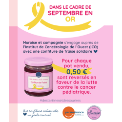 Confiture artisanale de fraise pot 220 g (4)