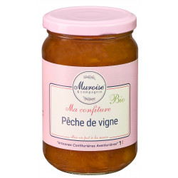 Confiture de pêche de vigne bio (2)