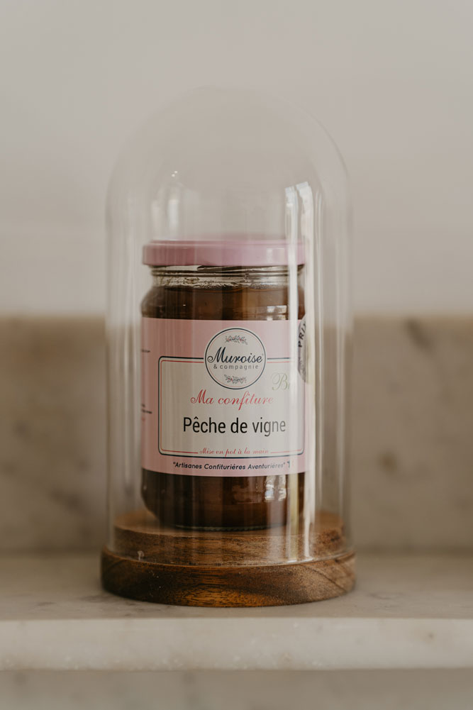confiture de pêche