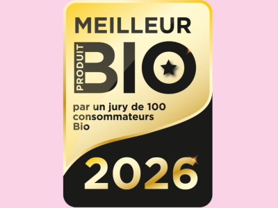 Notre confiture élue Meilleur Produit Bio 2026 !